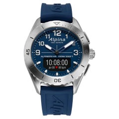 Montre Alpina AlpinerX Alive Titanium pour homme, AL-284LNN5TAQ1