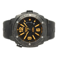 Alpina Noir Acier inoxydable Extreme Diver