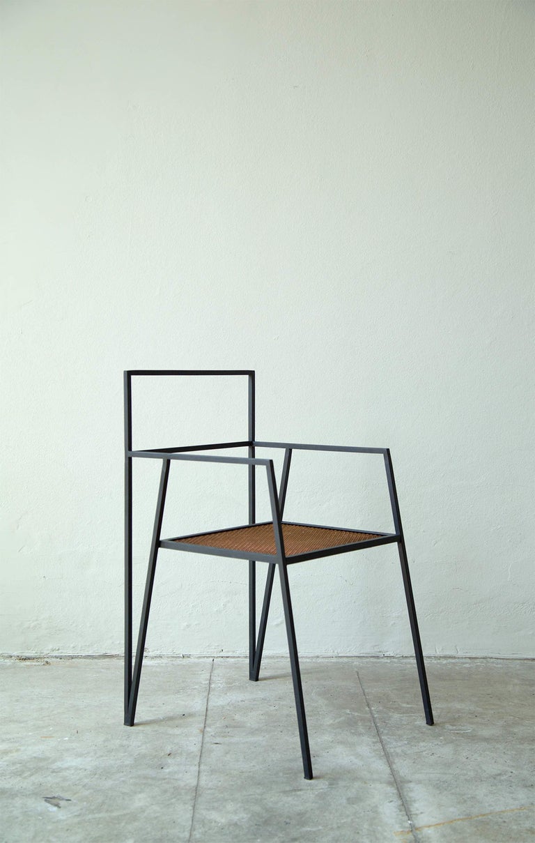 ALPINA Minimalist Steel Chair by Ries For Sale at 1stdibs ALPINA Minimalist Steel Chair by Ries For Sale at 1stdibs