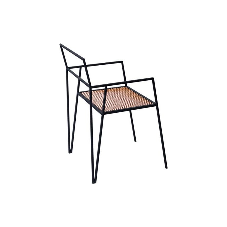 ALPINA Minimalist Steel Chair by Ries For Sale at 1stdibs ALPINA Minimalist Steel Chair by Ries For Sale at 1stdibs