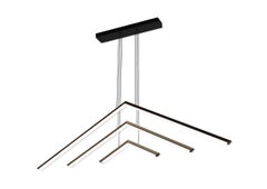 Alpine APC60 Contemporary Geometric Modern LED Chandelier Light Fixture