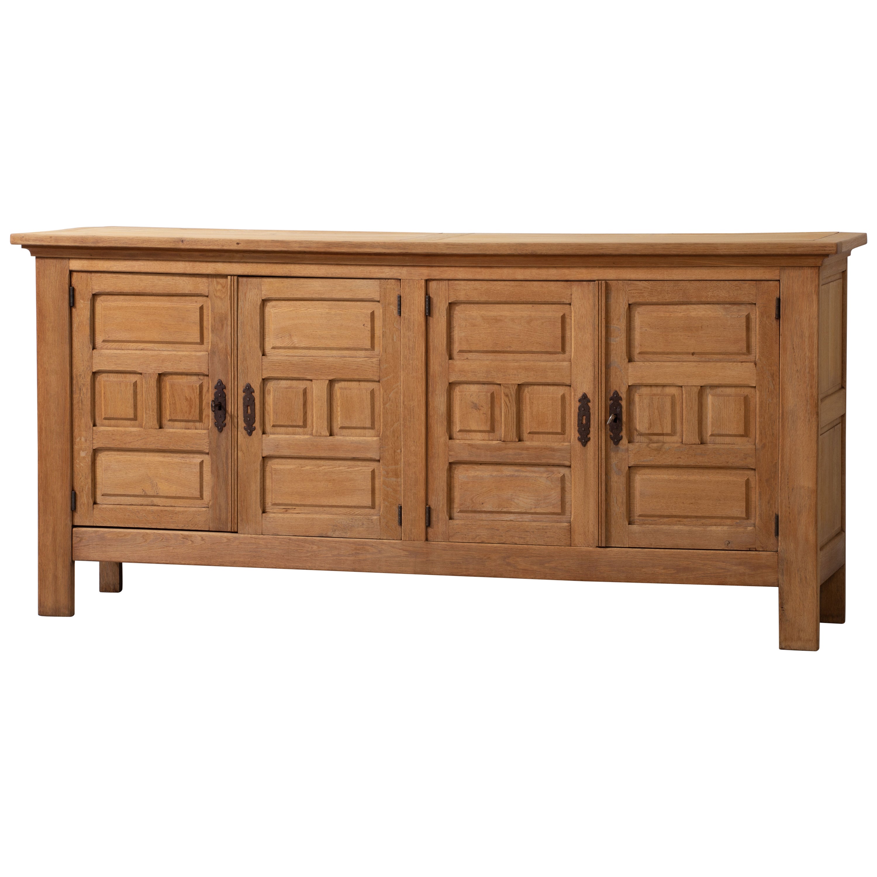 Alpine Chalet Chic Sideboard in Oak, France