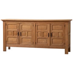 Alpine Chalet Chic Sideboard in Oak, France
