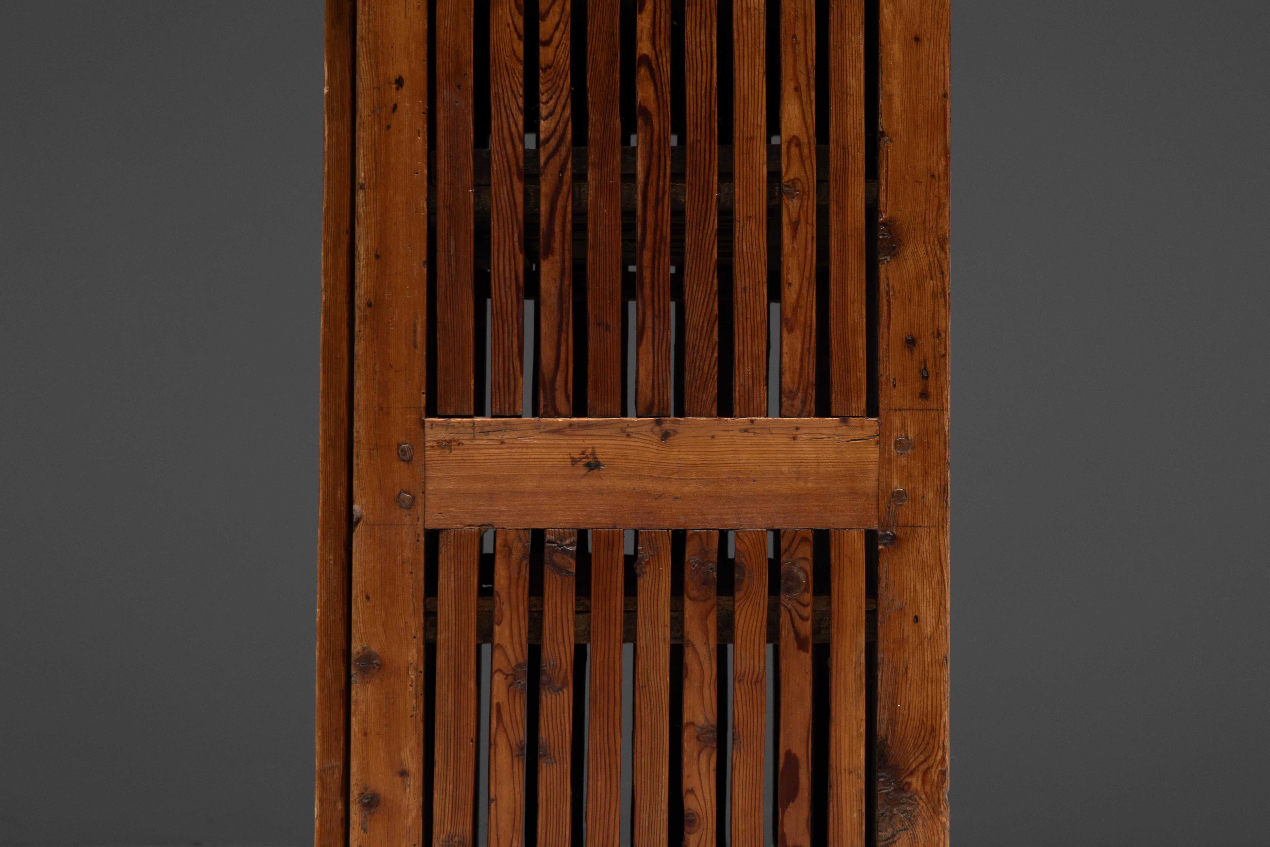 Alpine Cheese Drying Cabinet or Tommière, France, 19th Century For Sale 11