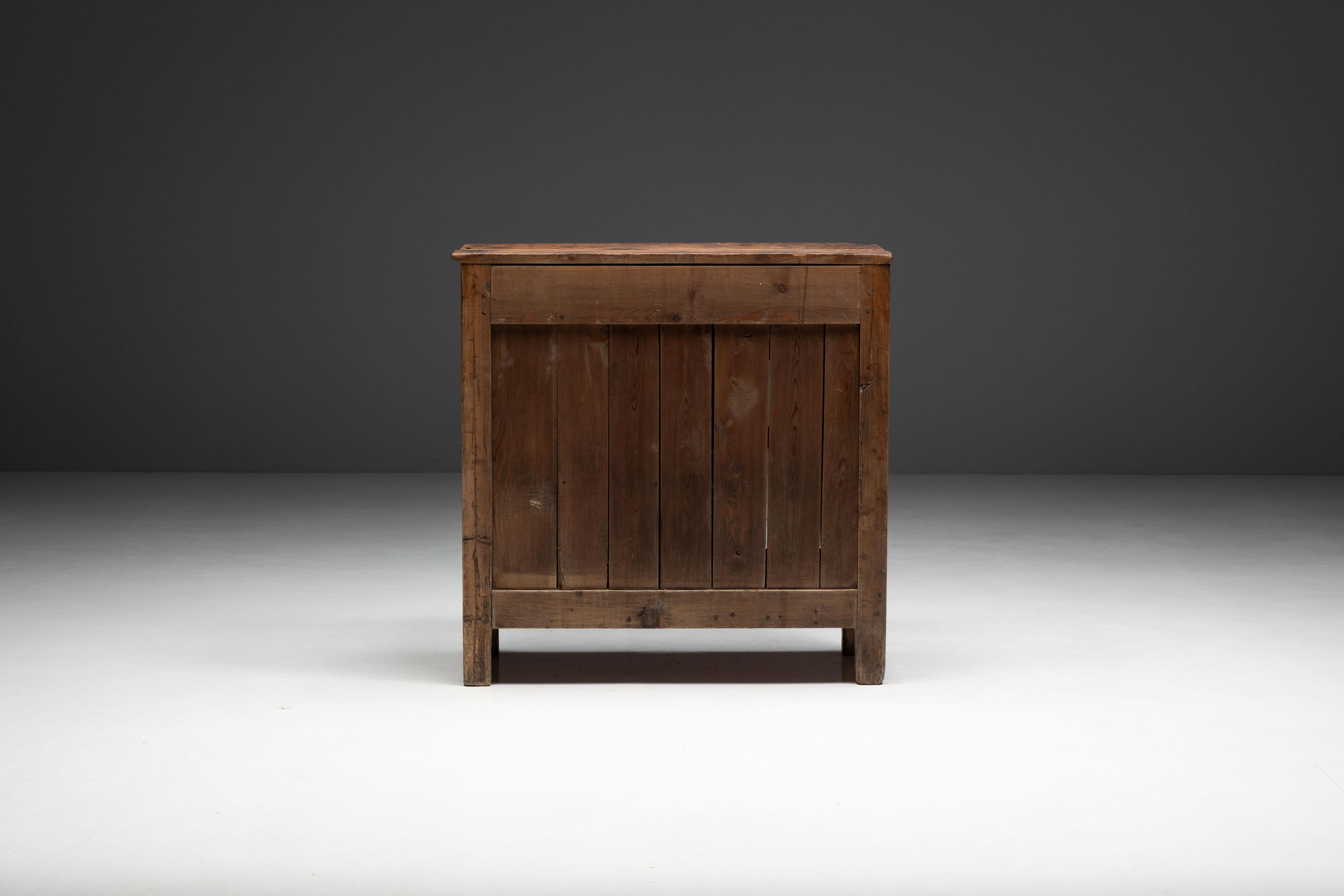 Alpine Cheese Drying Cabinet or Tommière, France, 19th Century For Sale 12