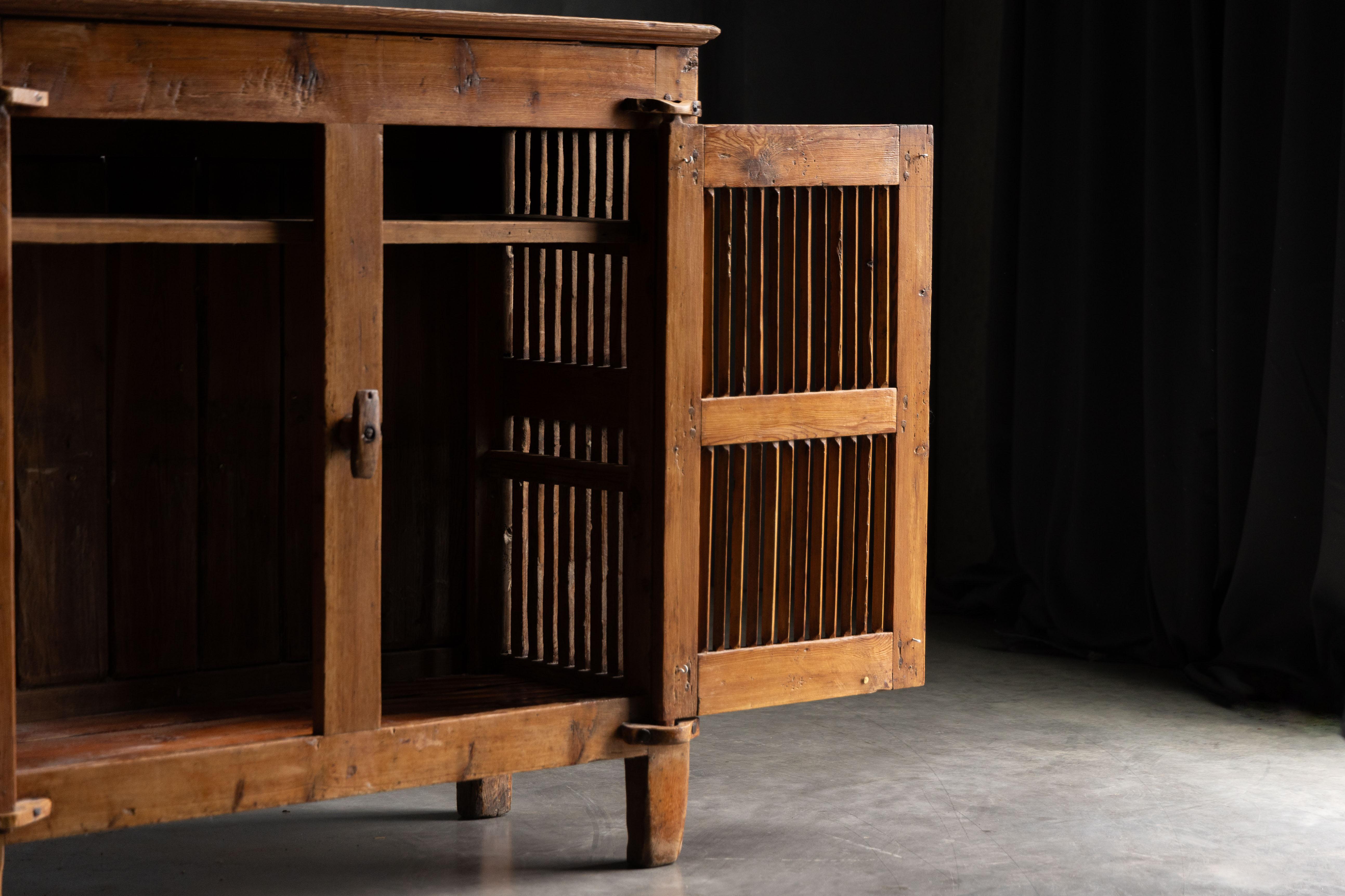 French Alpine Cheese Drying Cabinet or Tommière, France, 19th Century For Sale