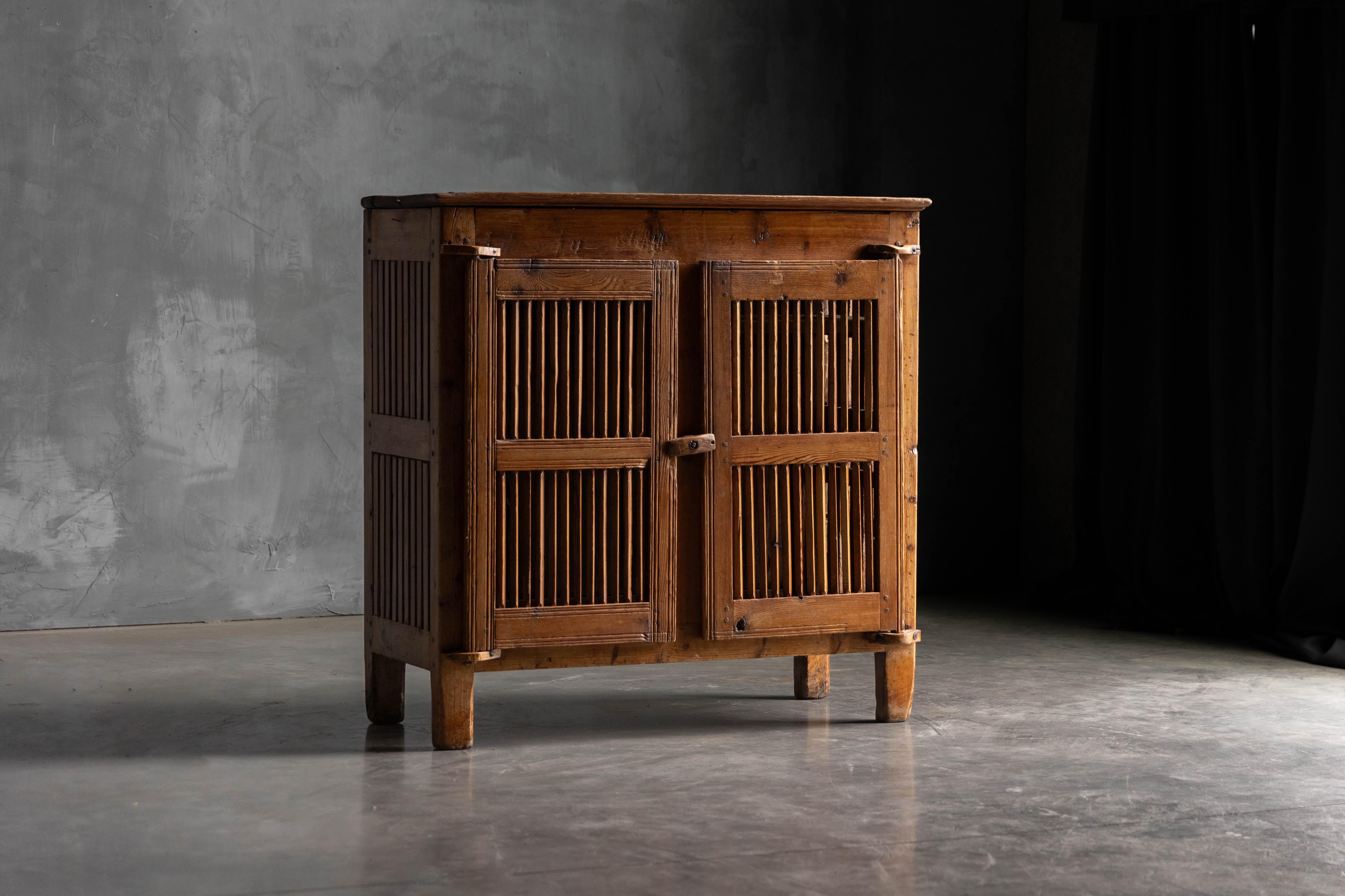 Wood Alpine Cheese Drying Cabinet or Tommière, France, 19th Century For Sale