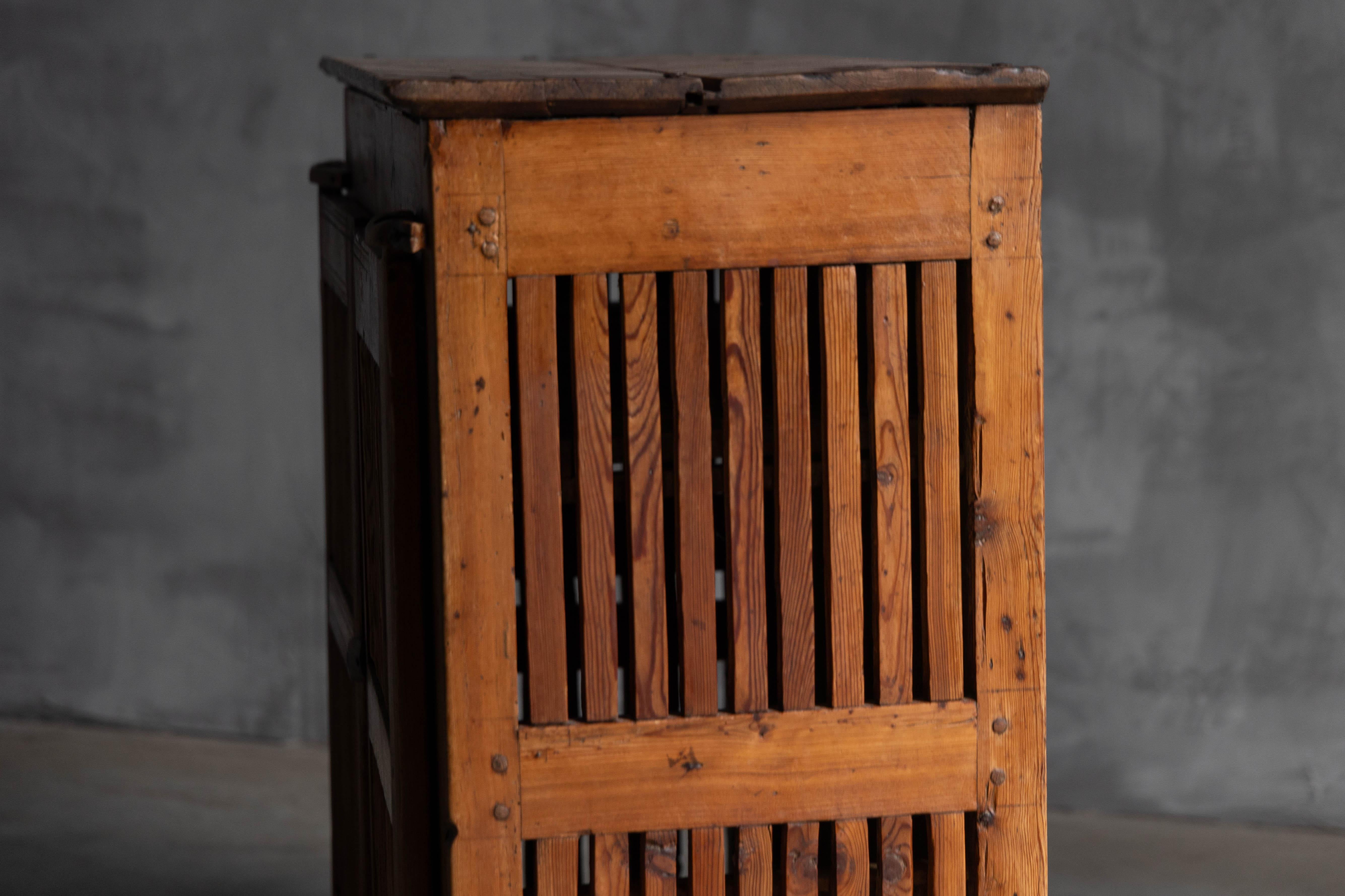 Alpine Cheese Drying Cabinet or Tommière, France, 19th Century For Sale 1