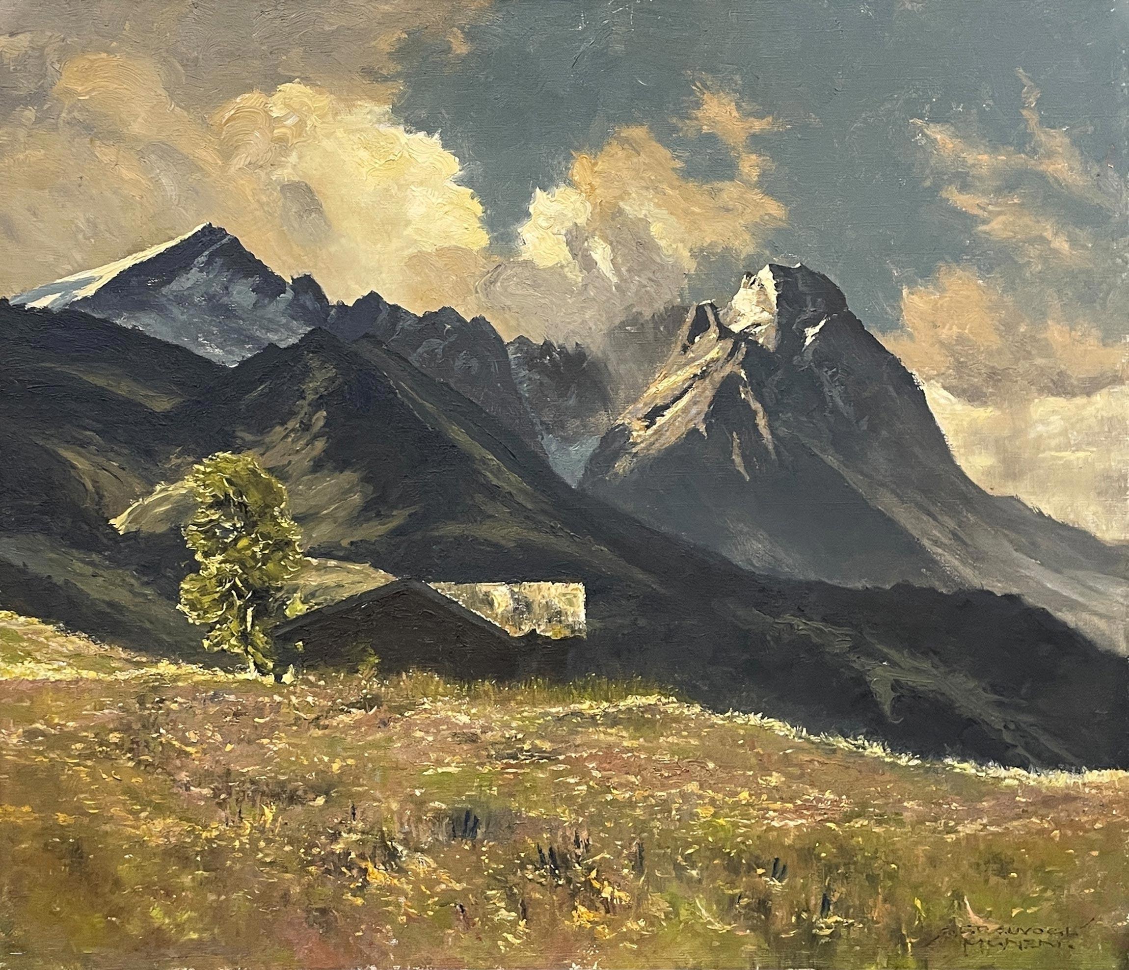 Georg Grauvogl - Rifugio vicino a Garmisch - Alpspitze

Dimensioni: cm 70 x 80 senza cornice - cm 74 x 84 con cornice in abete antico
Tecnica: olio su tela
Epoca: 1940 circa
Autore: Georg Grauvogl (1896 - 1986)

In questo dipinto, Grauvogl offre un