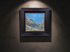 Alpine Landscape Painting