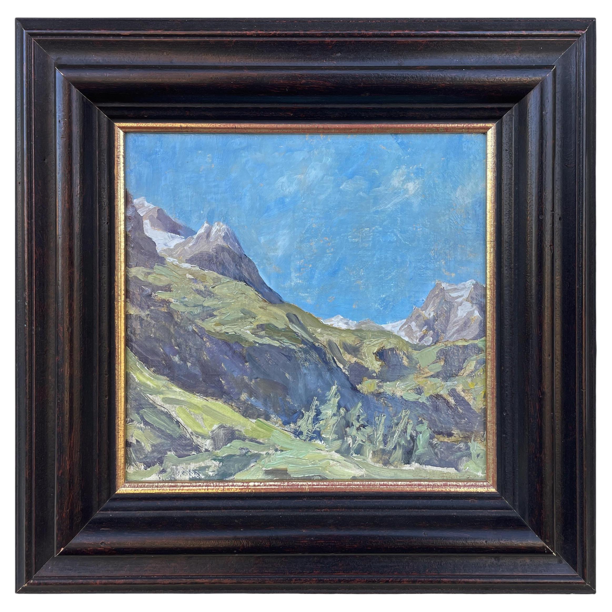 Alpenlandschaftsmalerei
