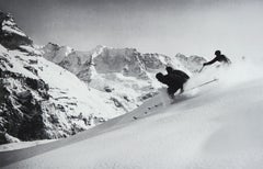 Alpine Ski Photograph, 'SCHUSS'