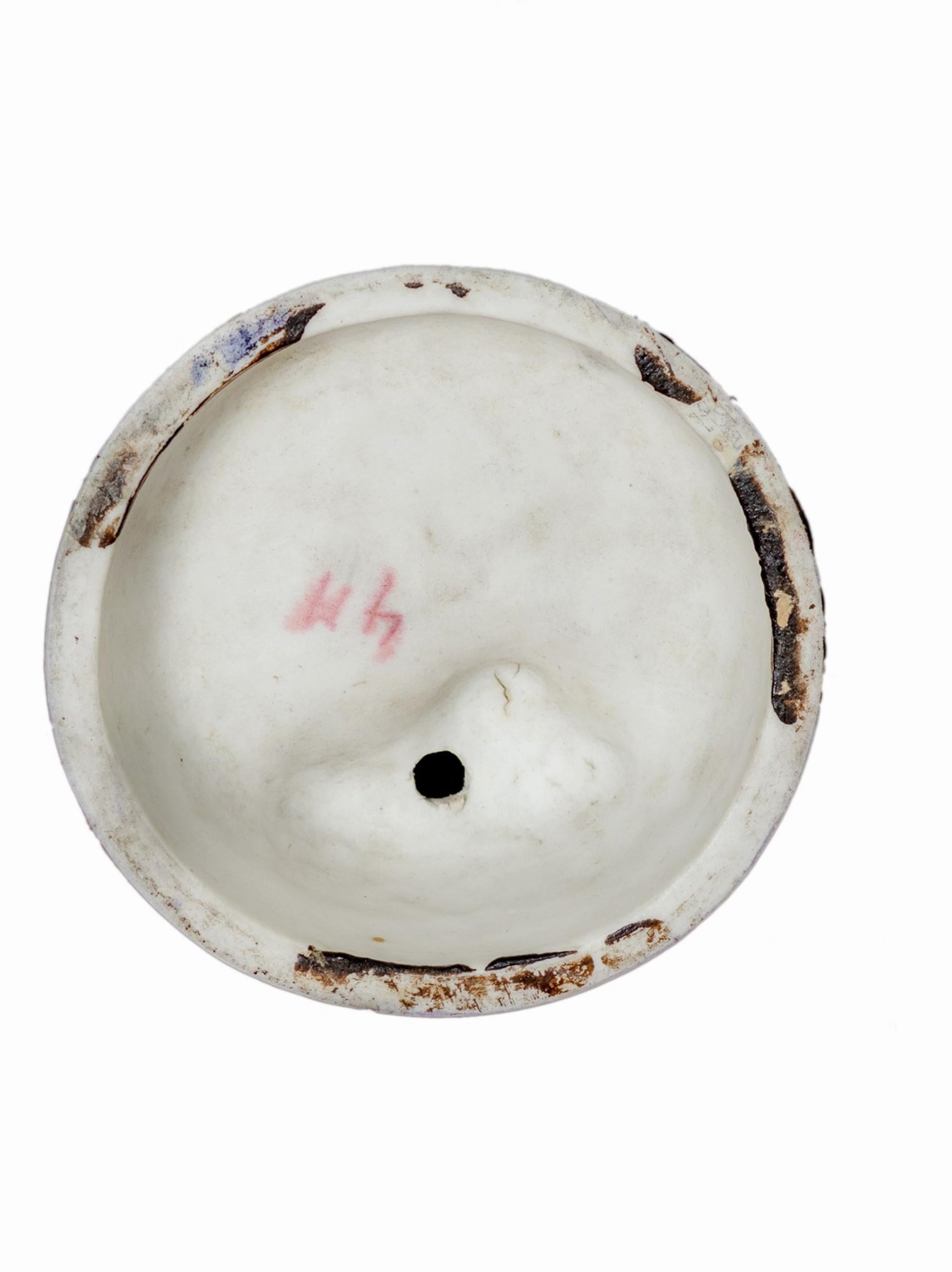 Figurilla de porcelana de Limoges Alpinien Margaine, (Siglo XIX) Renacimiento barroco en venta