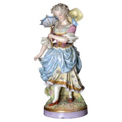 Alpinien Margaine Limoges Porcelain Figurine, (19th Century)