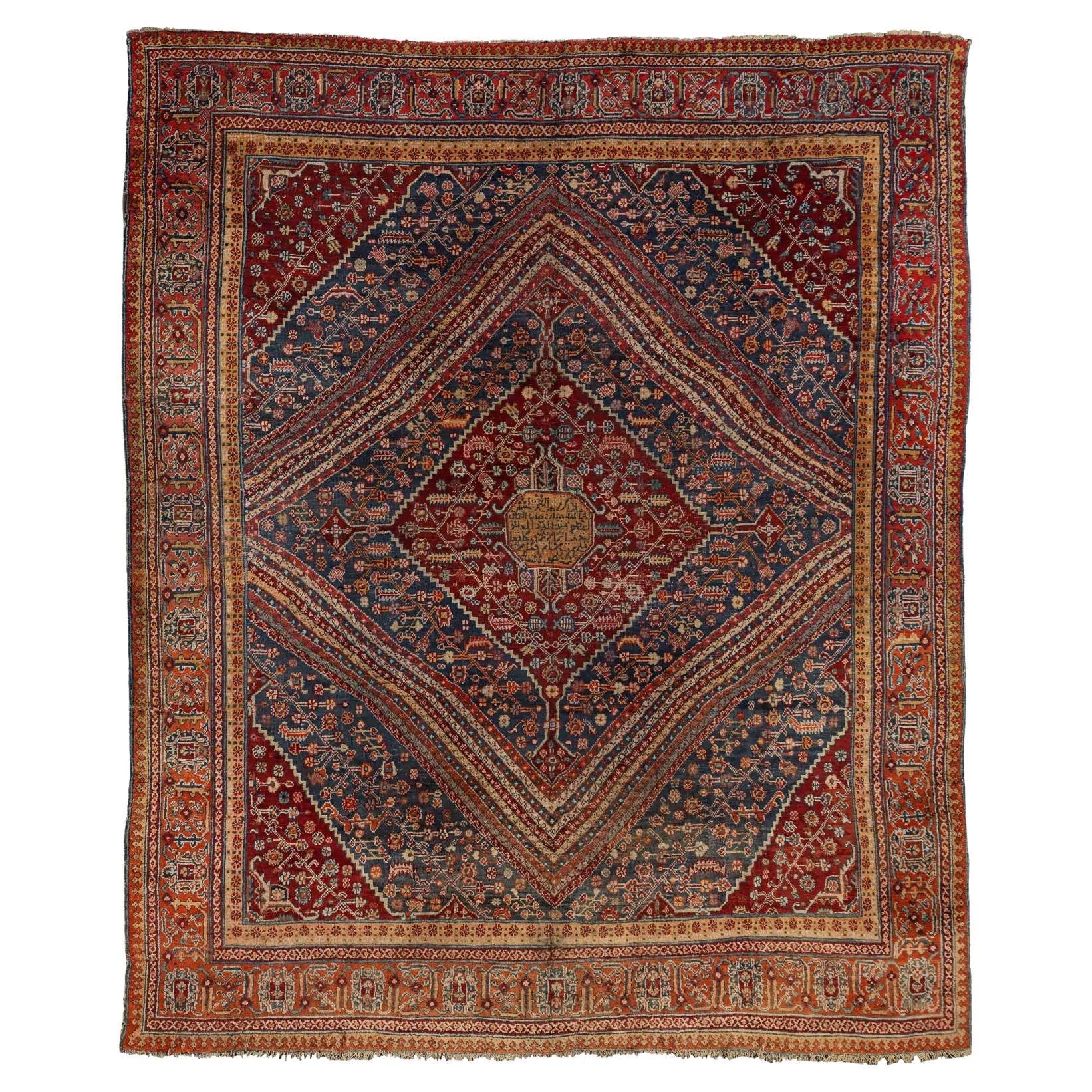 Kollektion Alriz: Ein großer südpersischer Teppich in Mohatsham-Design im Angebot