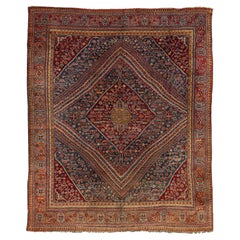 A Large South Persian rug In Mohatsham Design