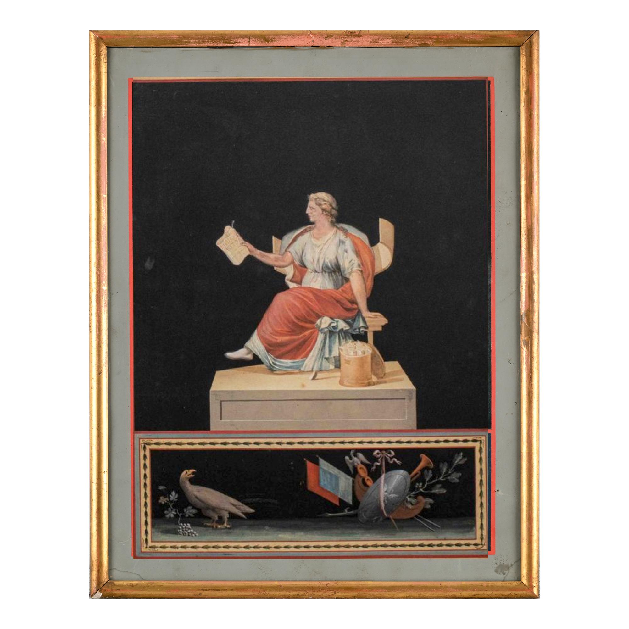 A series of 12 18th century drawings by Michelangelo Maestri For Sale 5
