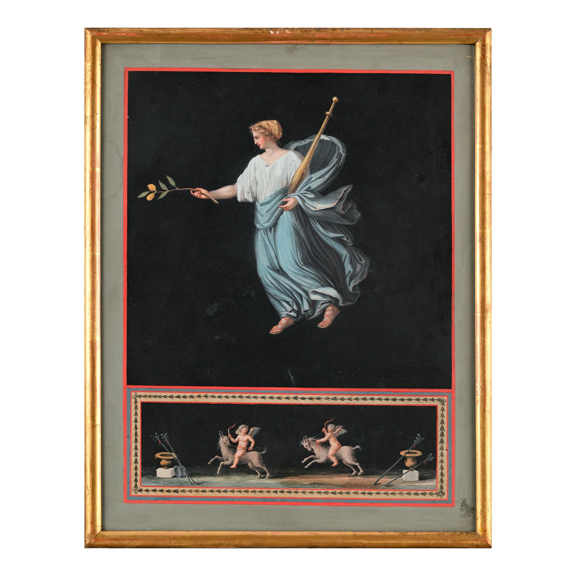 A series of 12 18th century drawings by Michelangelo Maestri For Sale 1
