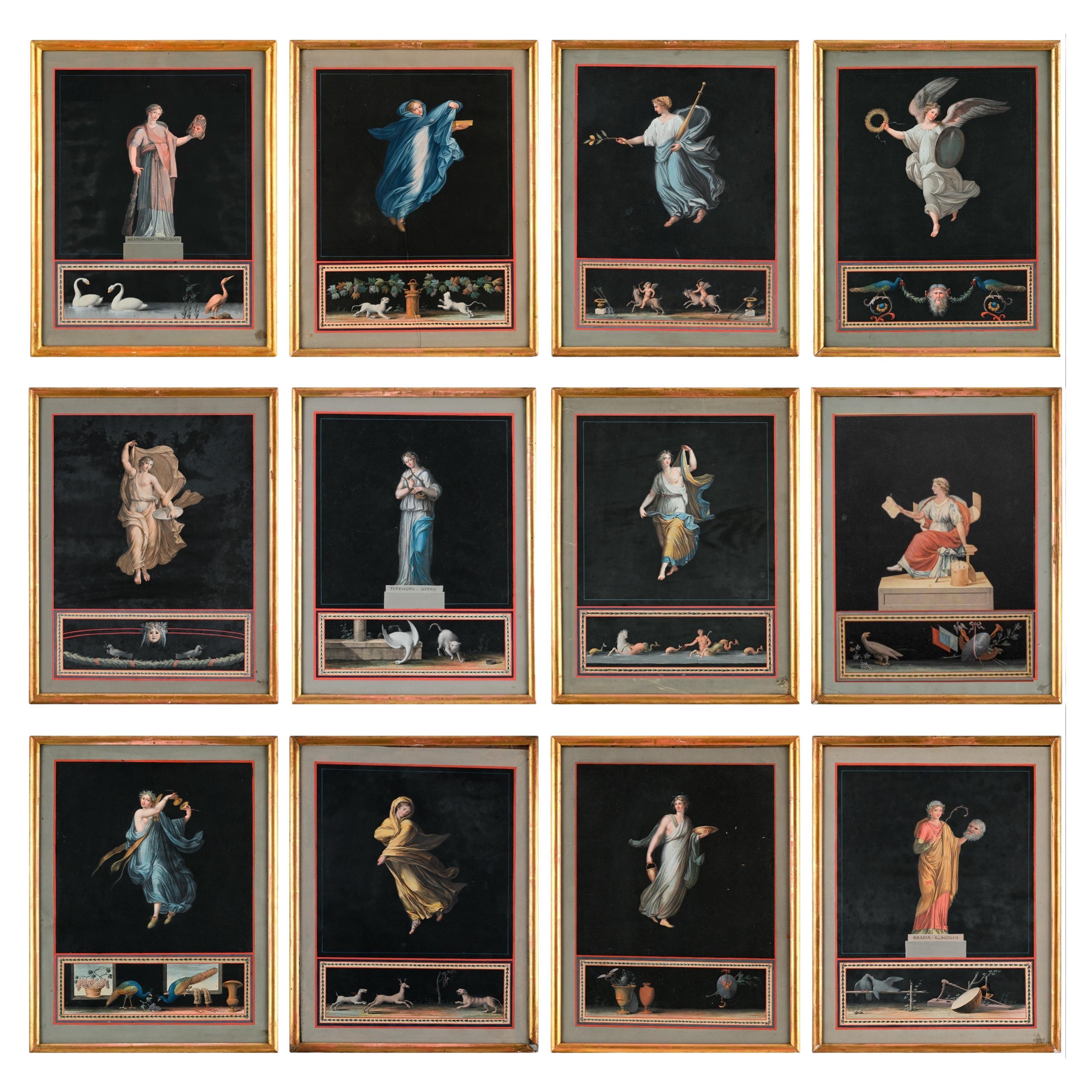 Colección Alriz: Una serie de 12 dibujos del siglo XVIII de Michelangelo Maestri