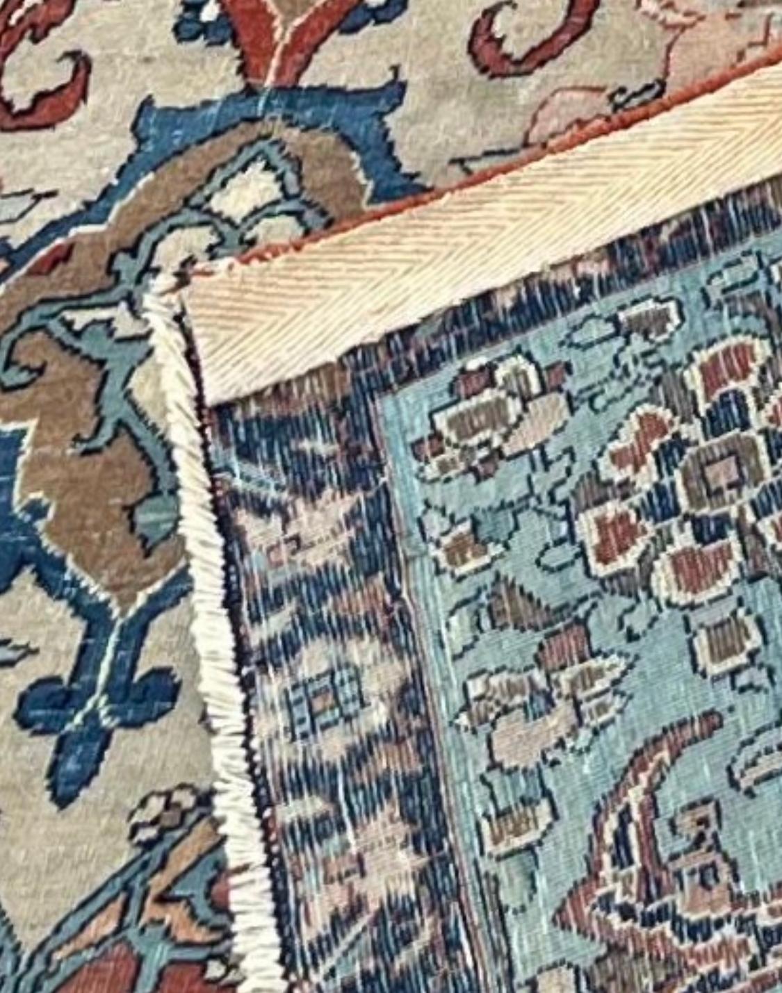 Sammlung Alriz: Eine ungewöhnliche Sammlung aus dem frühen 20.  Königlich Teheran  Weicher Wollteppich (Handgewebt) im Angebot