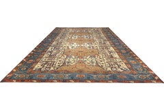 Colección Alriz: Serapi Medallón Repetido Azul y Blanco