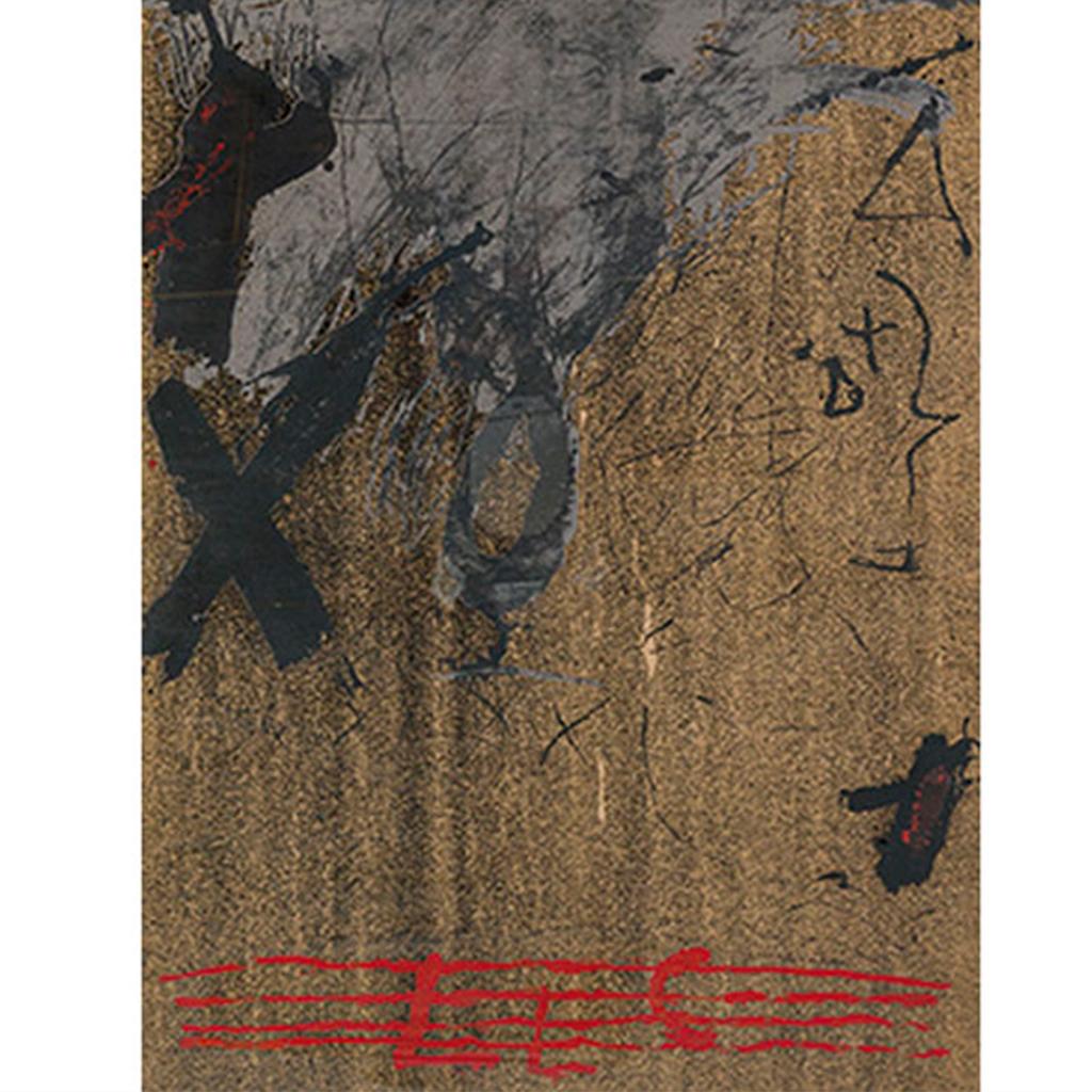 Expressionist “Als Mestres De Catalunya”, Antoni Tapies, 1974 For Sale