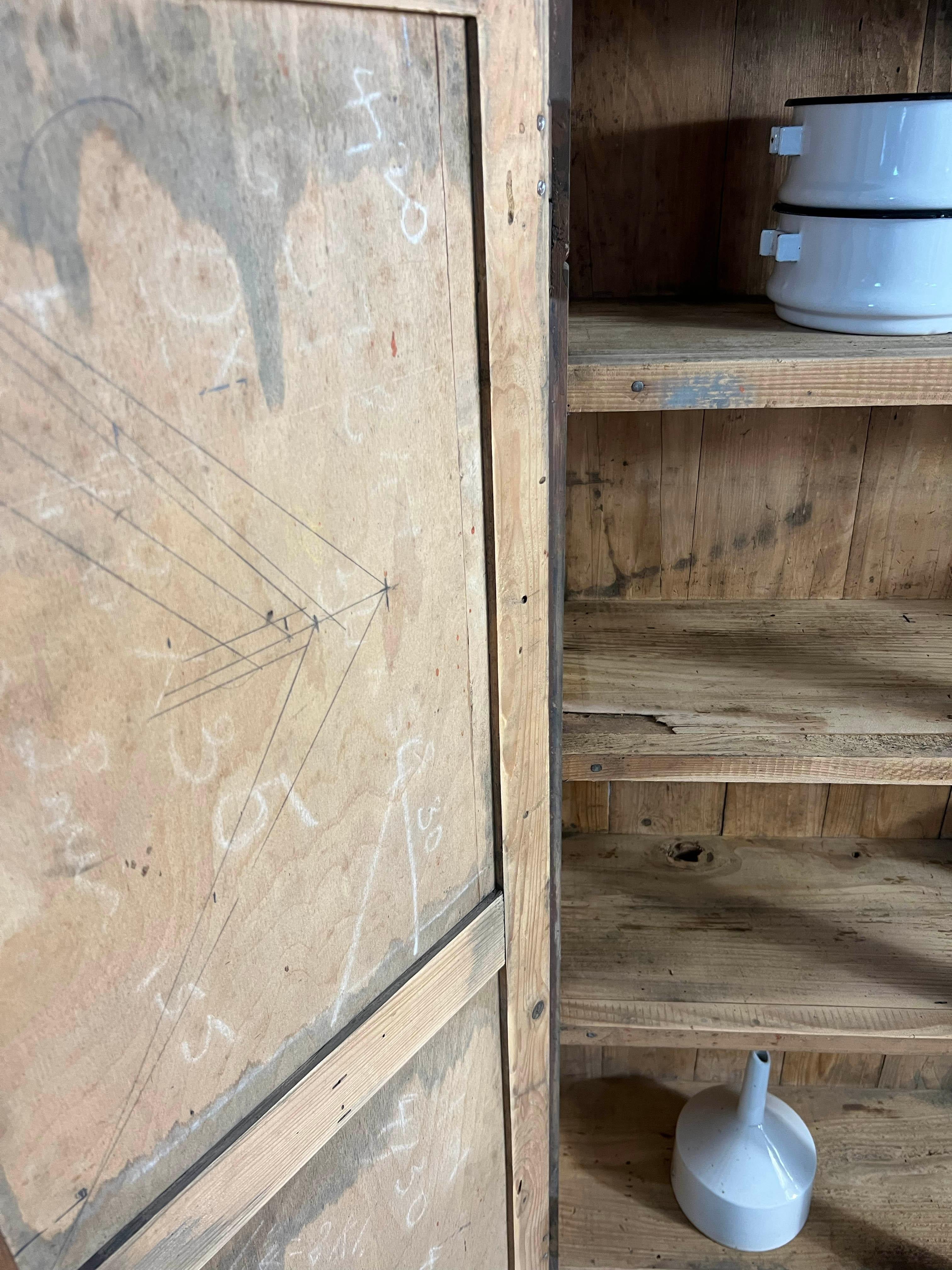 Alsace Industrial Cupboard with Drawers For Sale 6