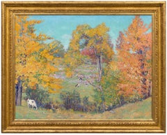 Autumn, St Lawrence River - Landscape Painting, 1916