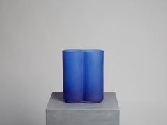 bella 23, Portare Acqua Al Mare, kobaltblaue Vase von Calori & Maillard