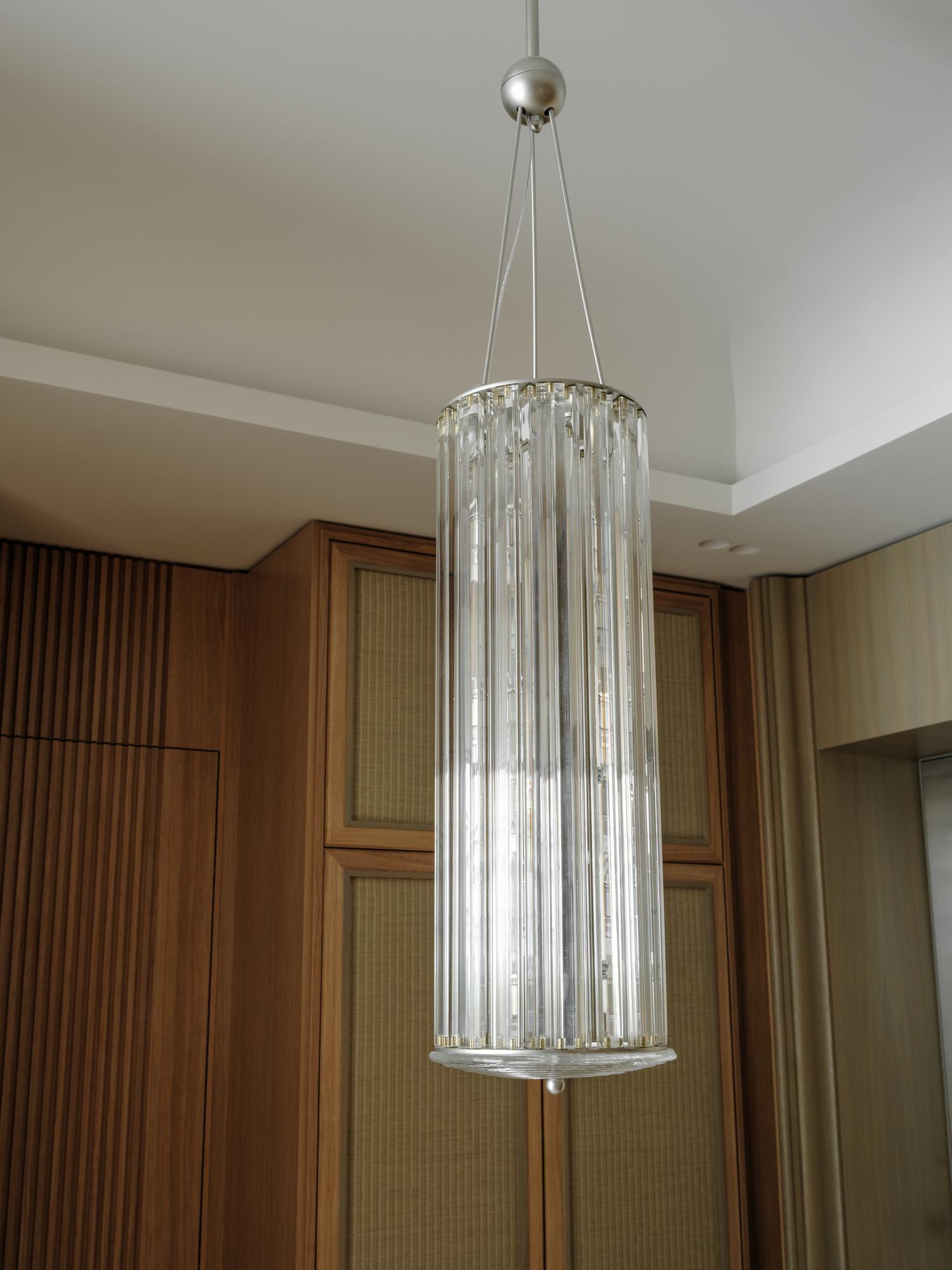 Altair I Modern Chandelier for Office and Lobby Interiors For Sale 1