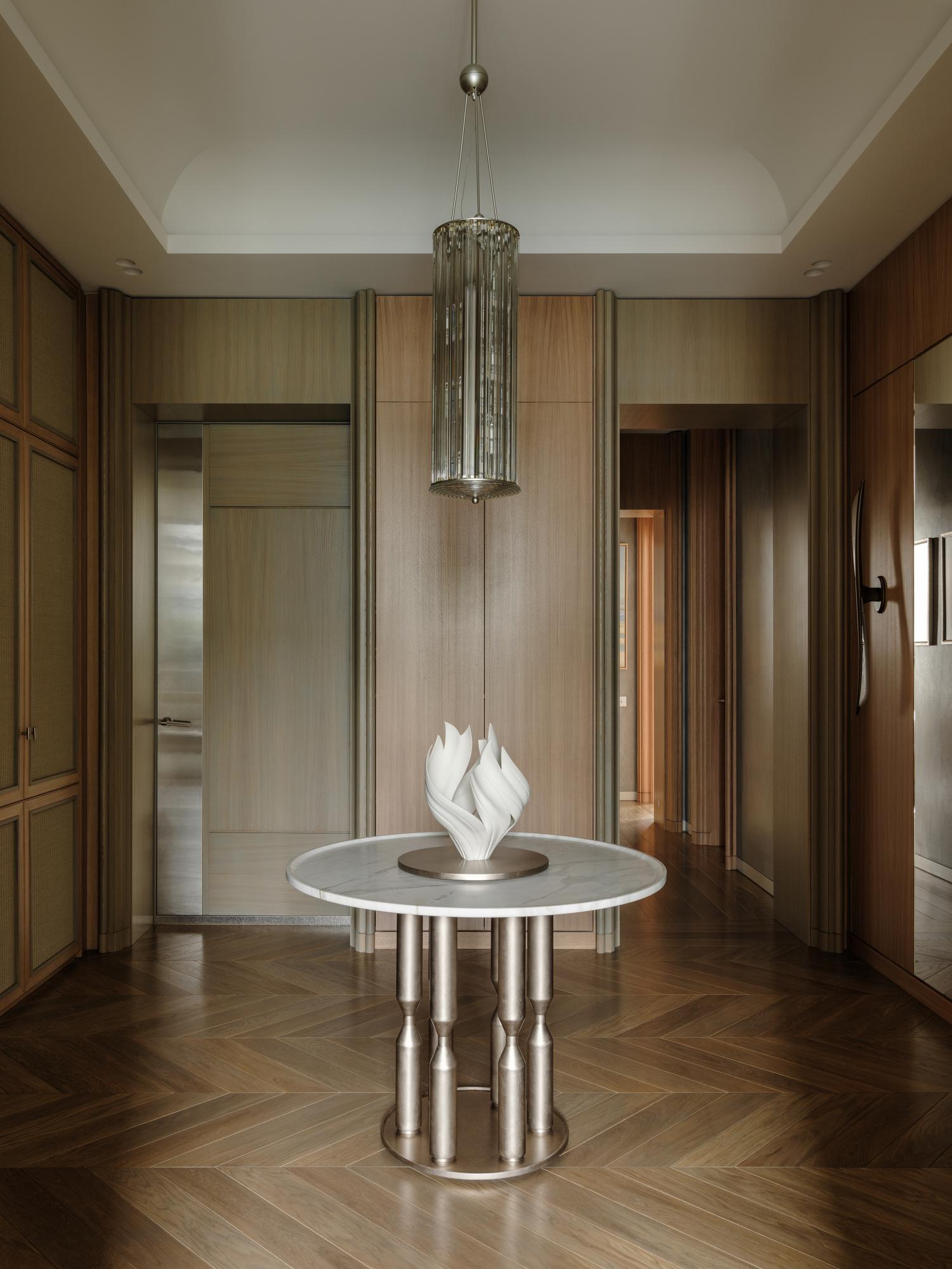 Altair I Modern Chandelier for Office and Lobby Interiors In New Condition For Sale In London, GB