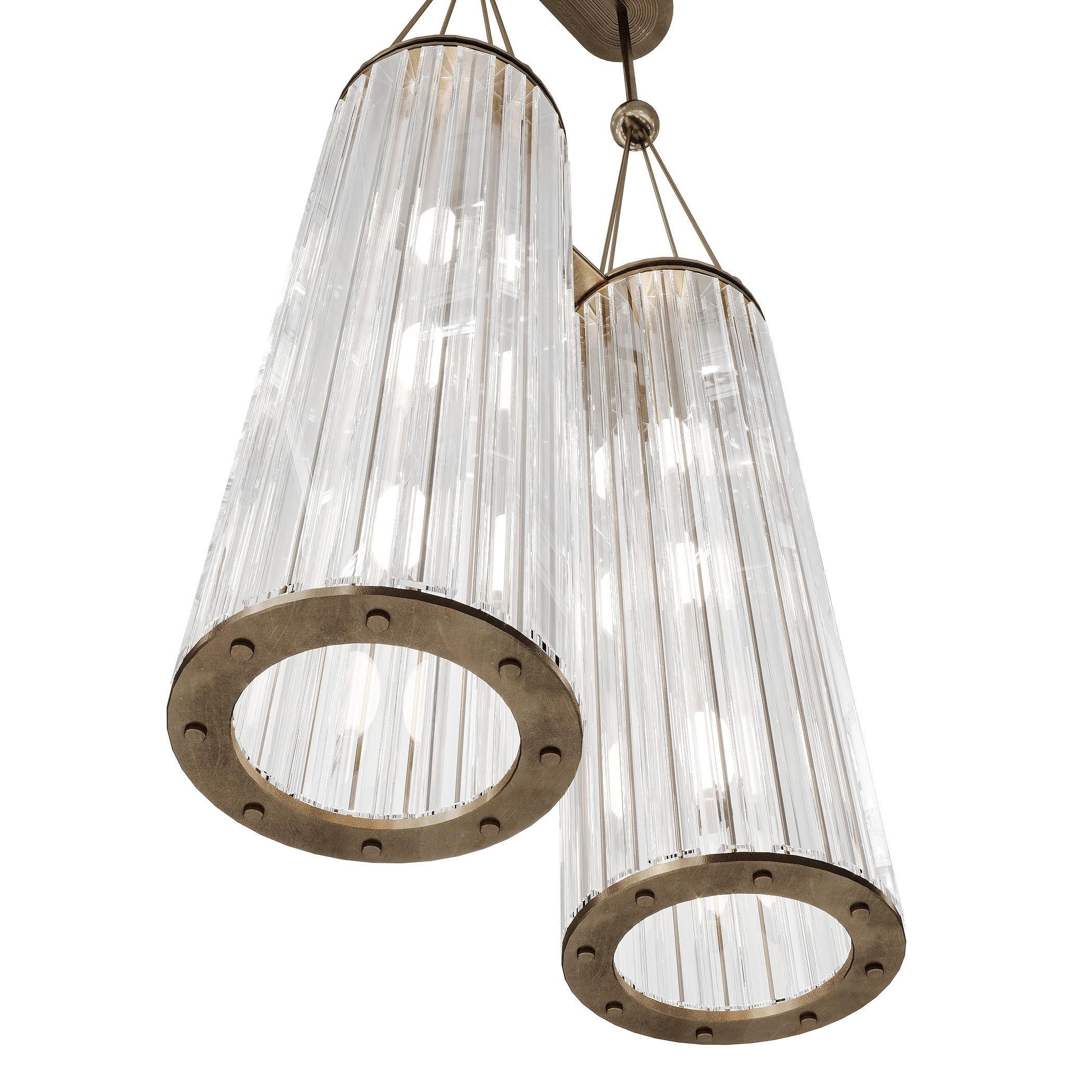 European Altair II Modern Chandelier or Office and Lobby Interiors For Sale