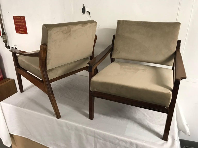Altamira Armchairs, Portugal, 1960s For Sale at 1stDibs
