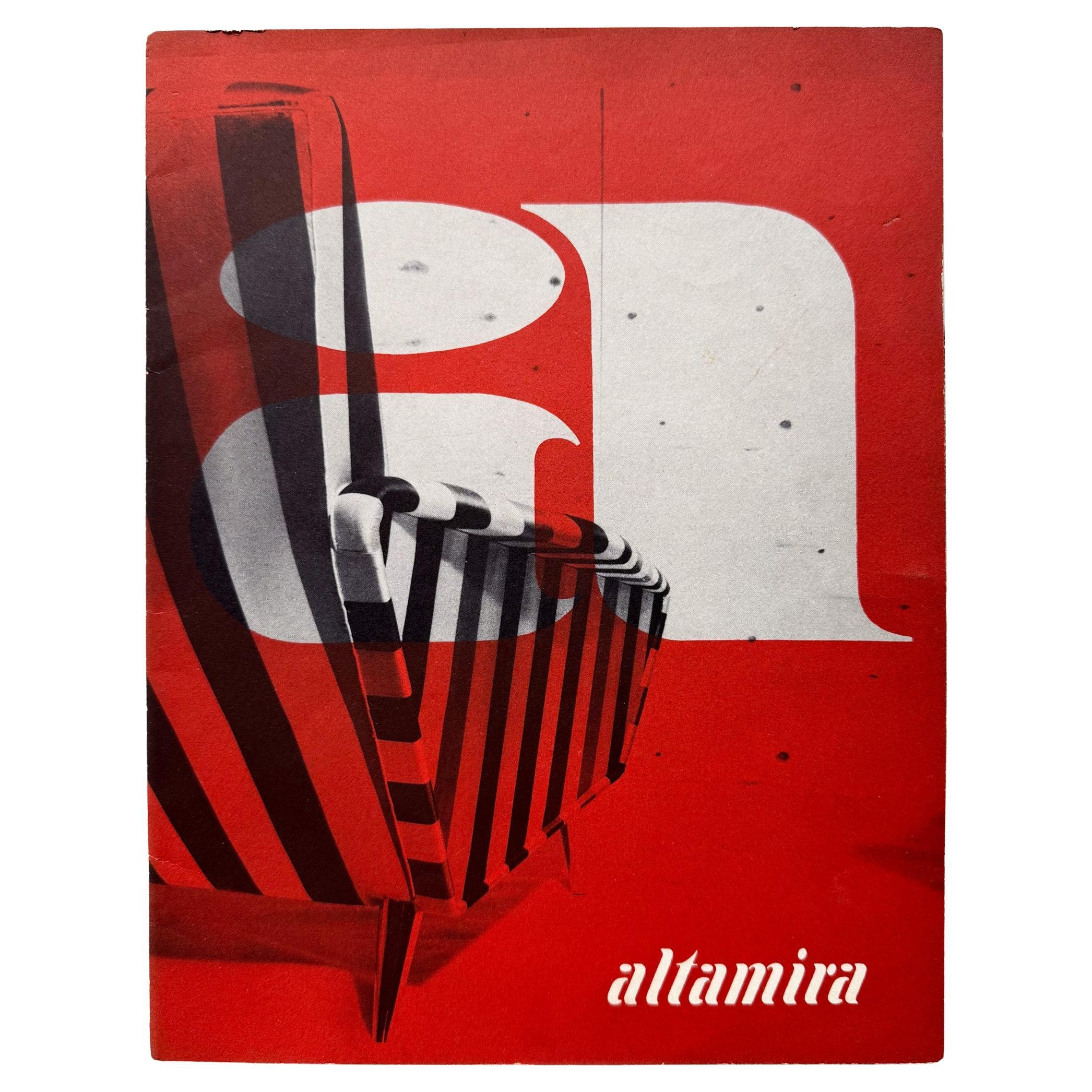Altamira Catalog CIRCA 1956 im Angebot