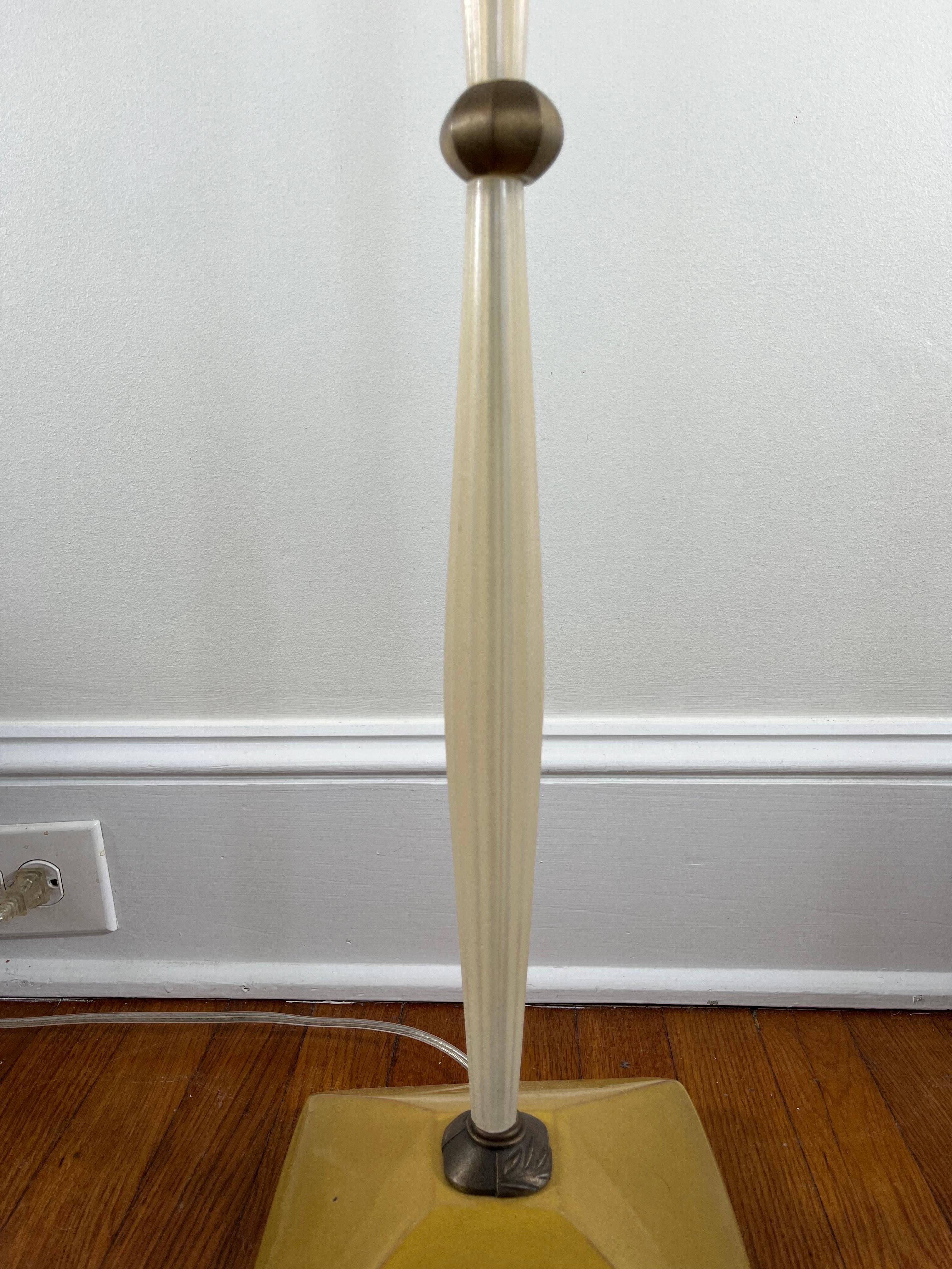 Altamira Floor Lamp by Michael Lamar Harlequin Design In Good Condition For Sale In W Allenhurst, NJ