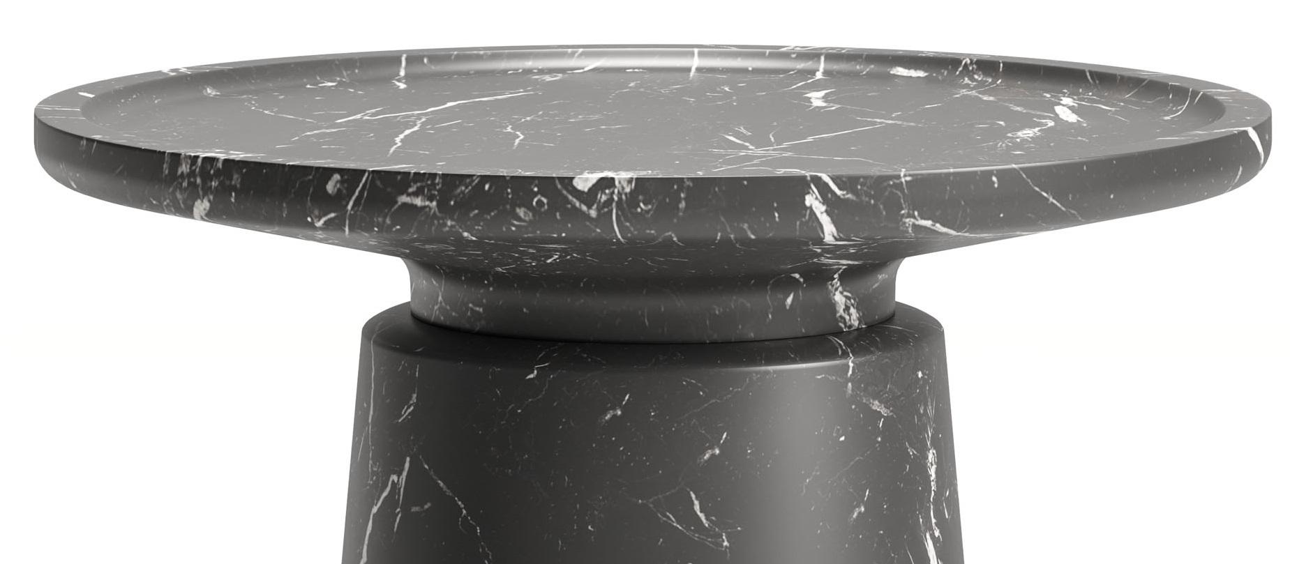 Other Altana Medium Nero Marquinia Side Table by Ivan Colominas For Sale