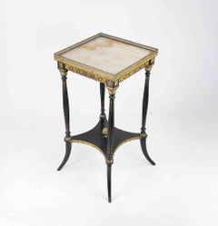 Armoire Altana Napoléon III d'époque, en bois d'ébène et métal doré, France