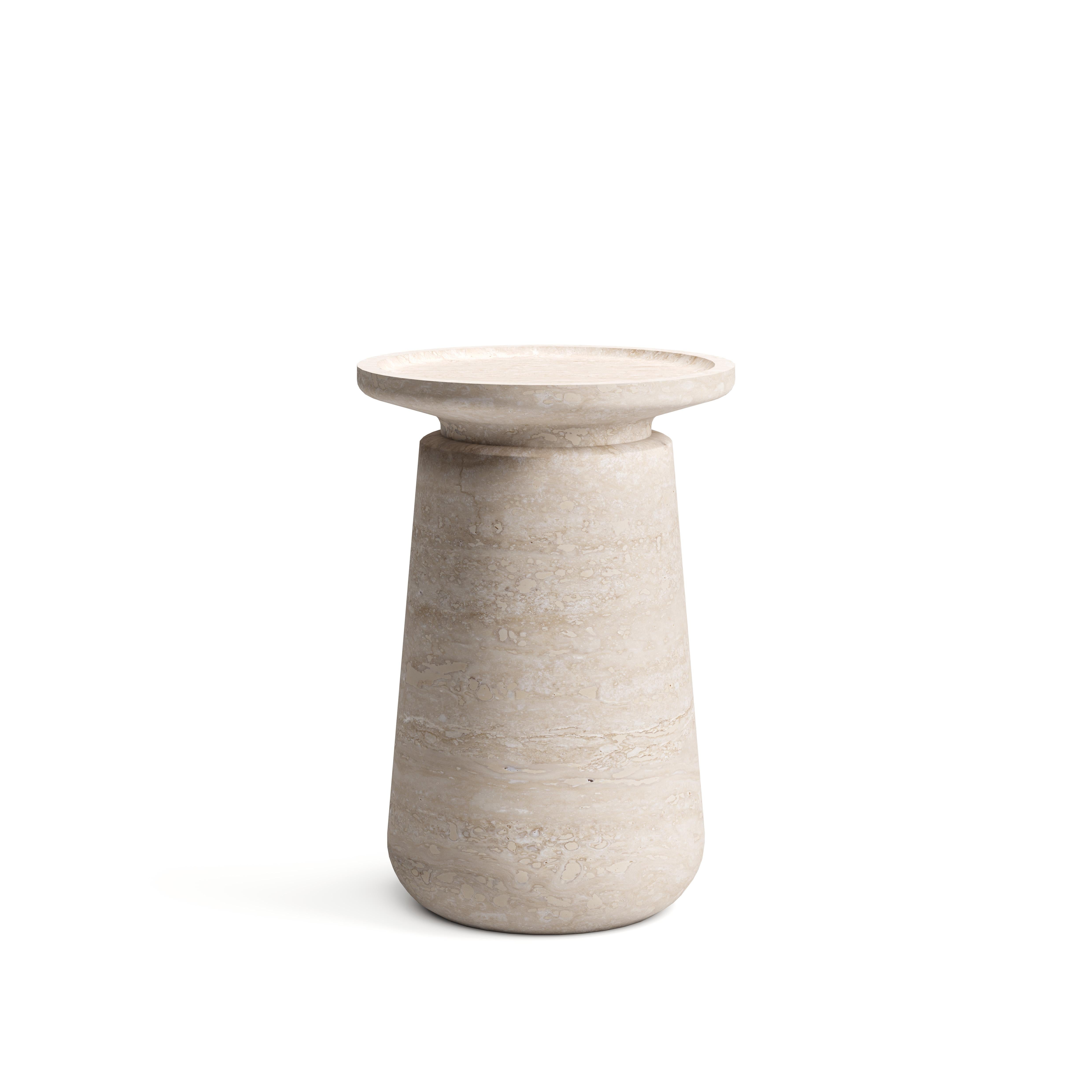 Other Altana Small Nero Marquinia Side Table by Ivan Colominas For Sale