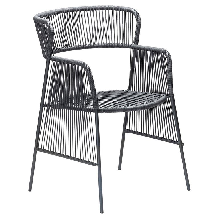 Altana SP Anthracite Chair by Antonio De Marco For Sale