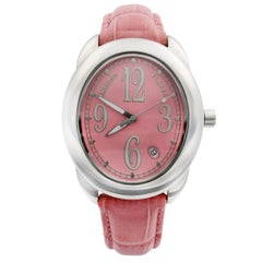 Altanus Flores Steel Pink Dial and Strap Quartz Ladies Watch 16076-PKPK