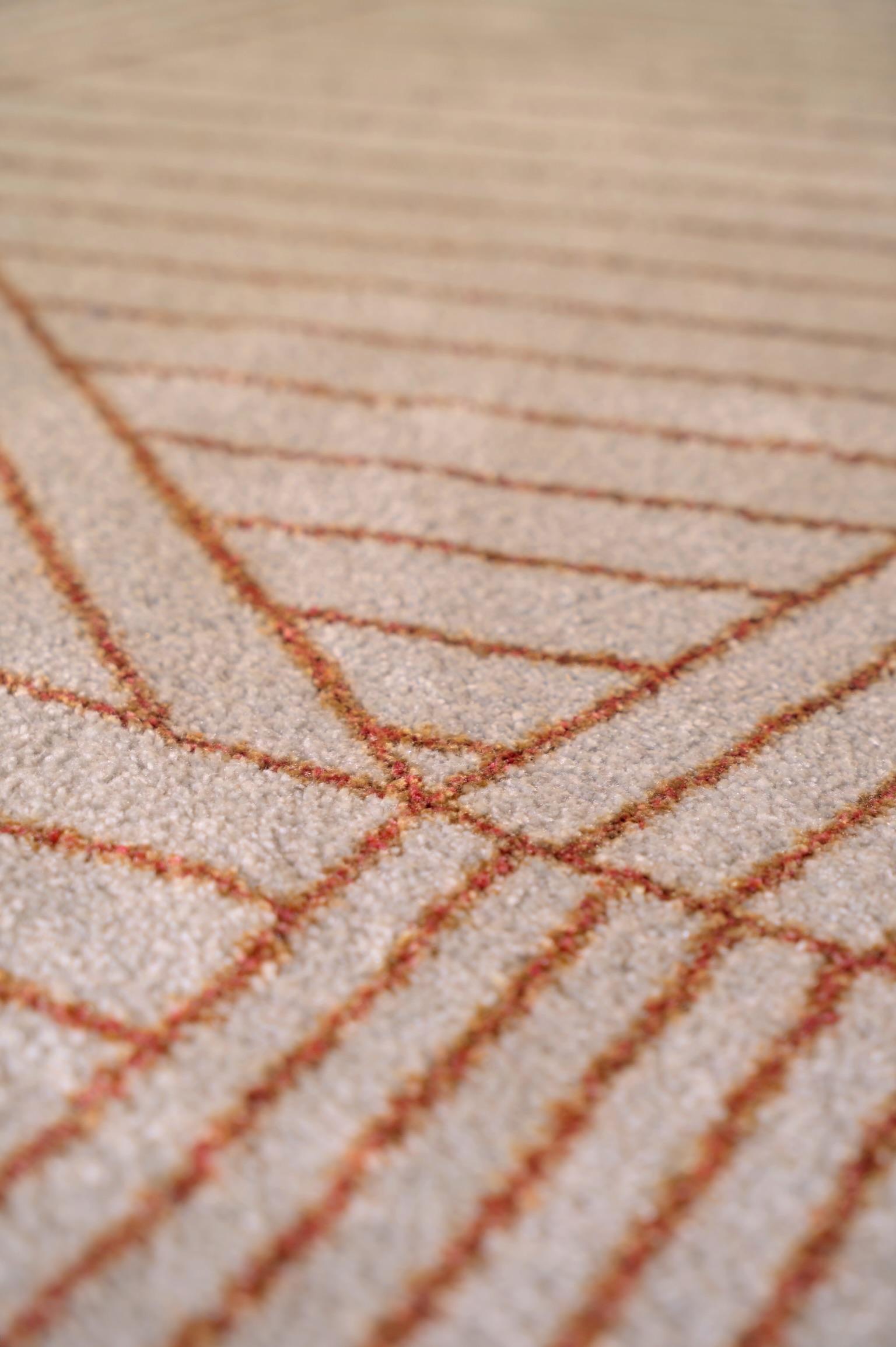 Textile Altappeto 001 by Enrico Girotti Size300 - Where Form, Color, and Luxury Converge For Sale