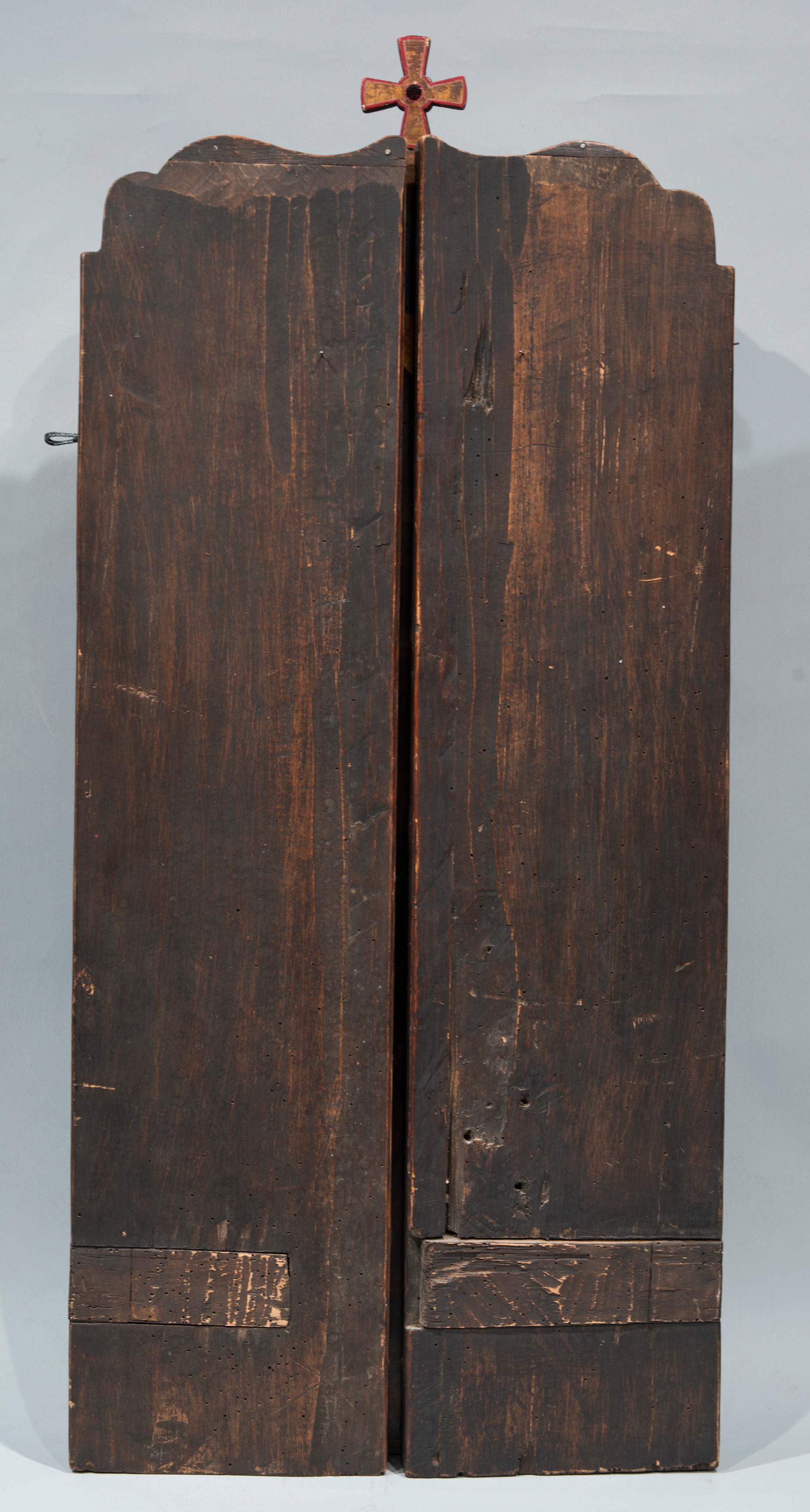 Altar Triptych In Good Condition In Santa Fe, NM