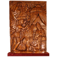 Retable représentant The Annunciation, Nord du Portugal, vers 1600