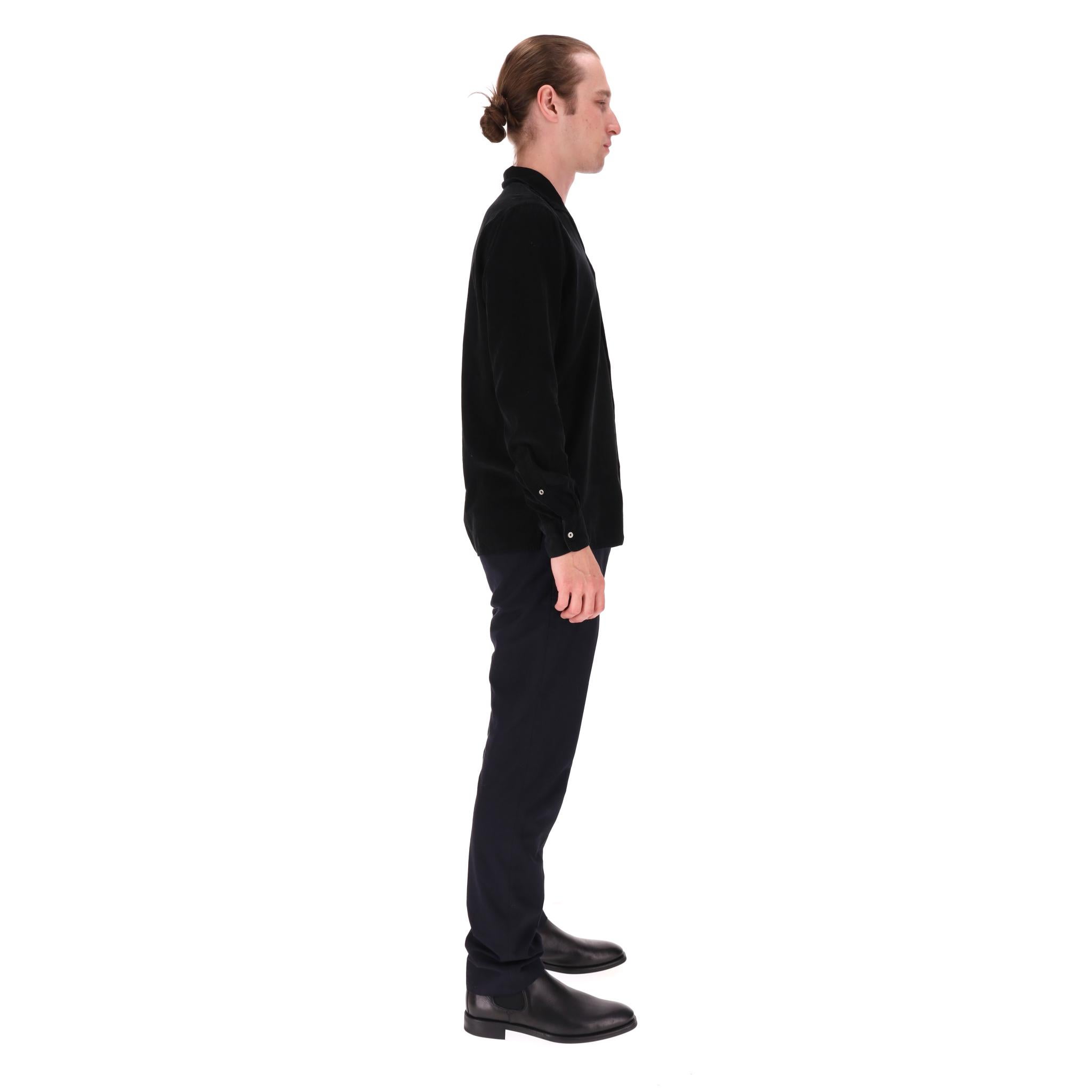 Nero Camicia Altea in cotone in vendita