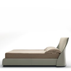 Altea Leather and Fabric Bed