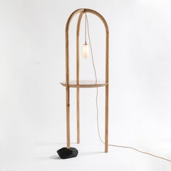 Alter Ego Murano Lamp and Copper Table hand made in Italy