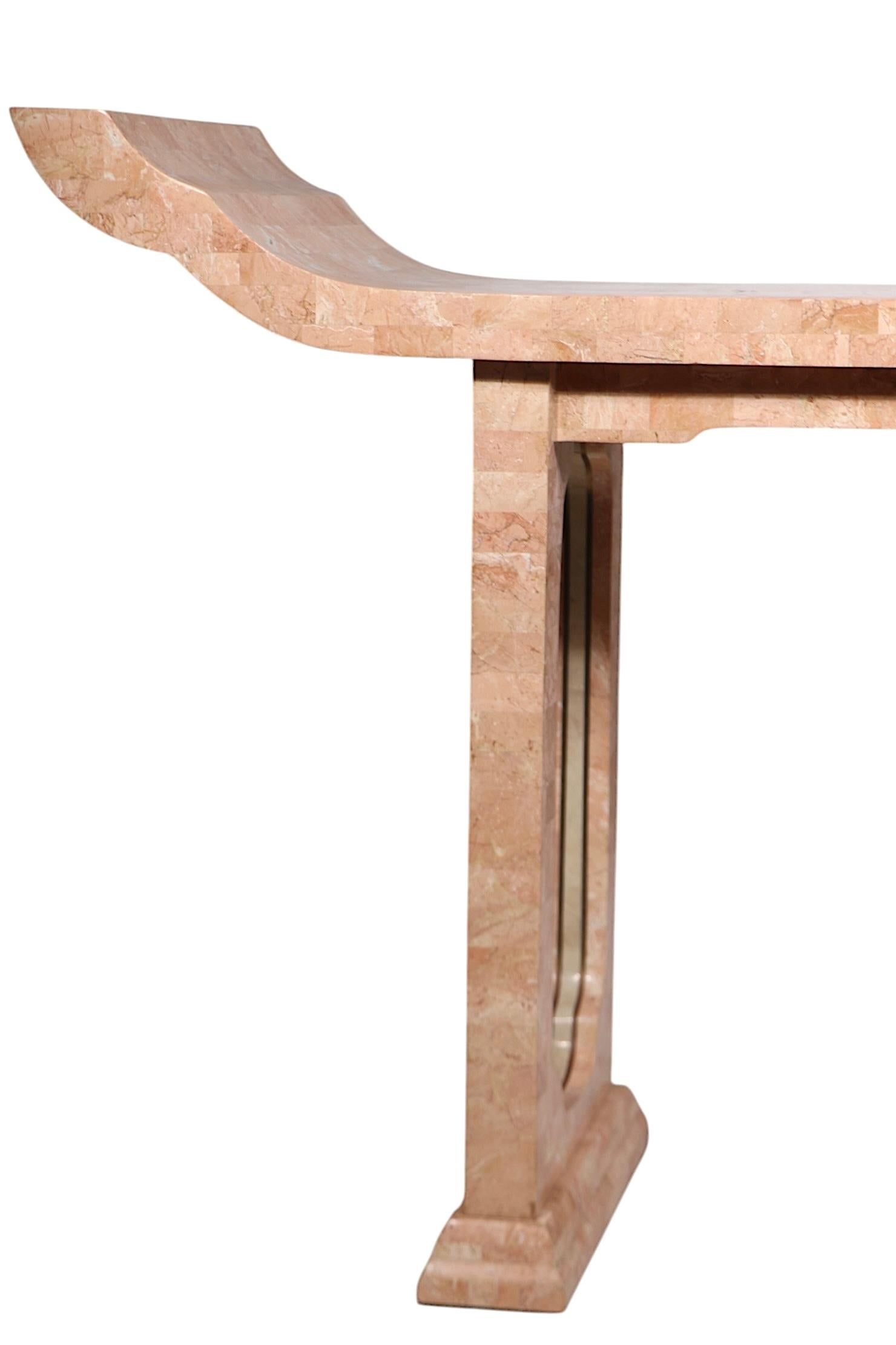 Alter Table Form Console Table by Maitland Smith For Sale 9