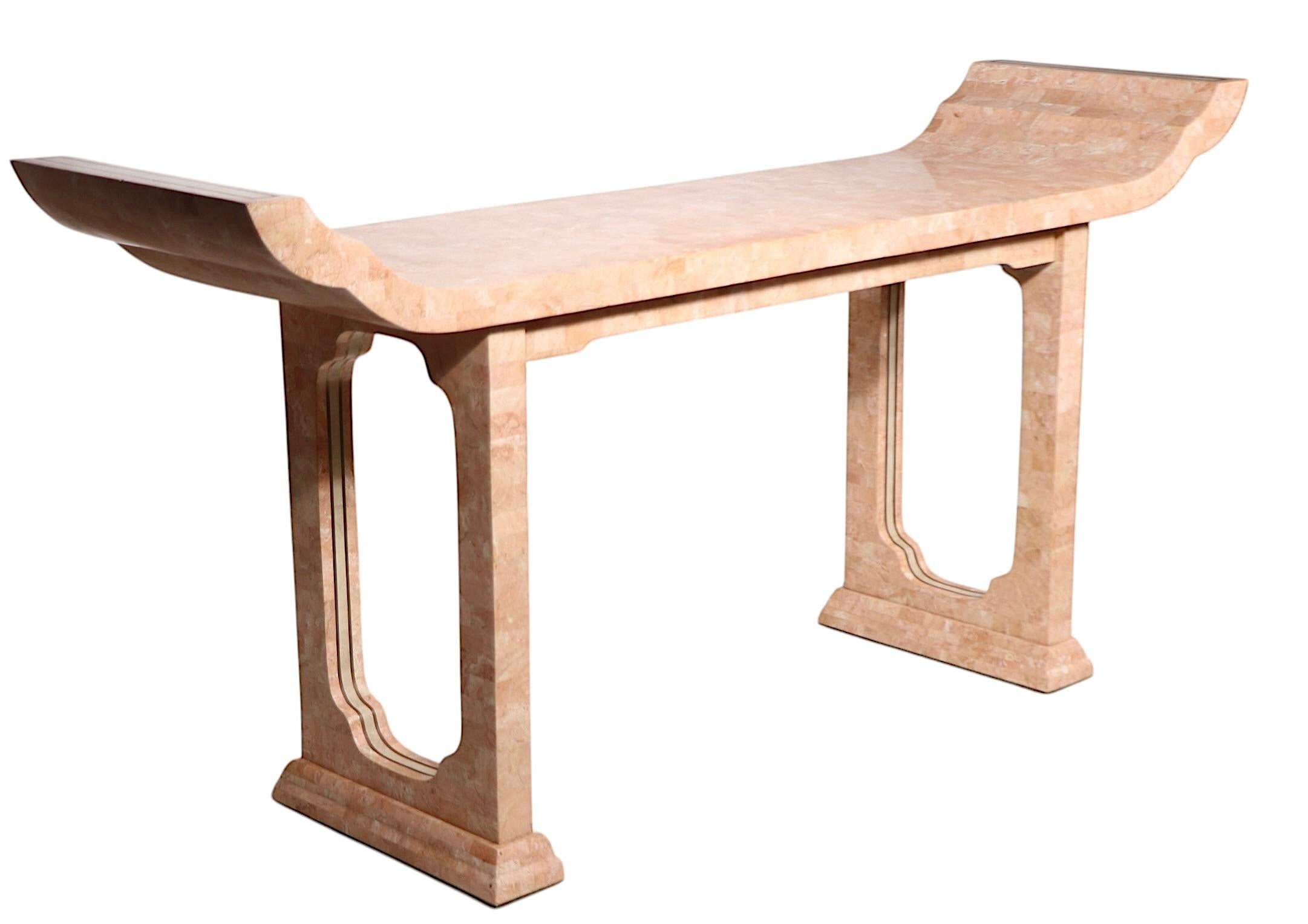 Alter Table Form Console Table by Maitland Smith For Sale 10