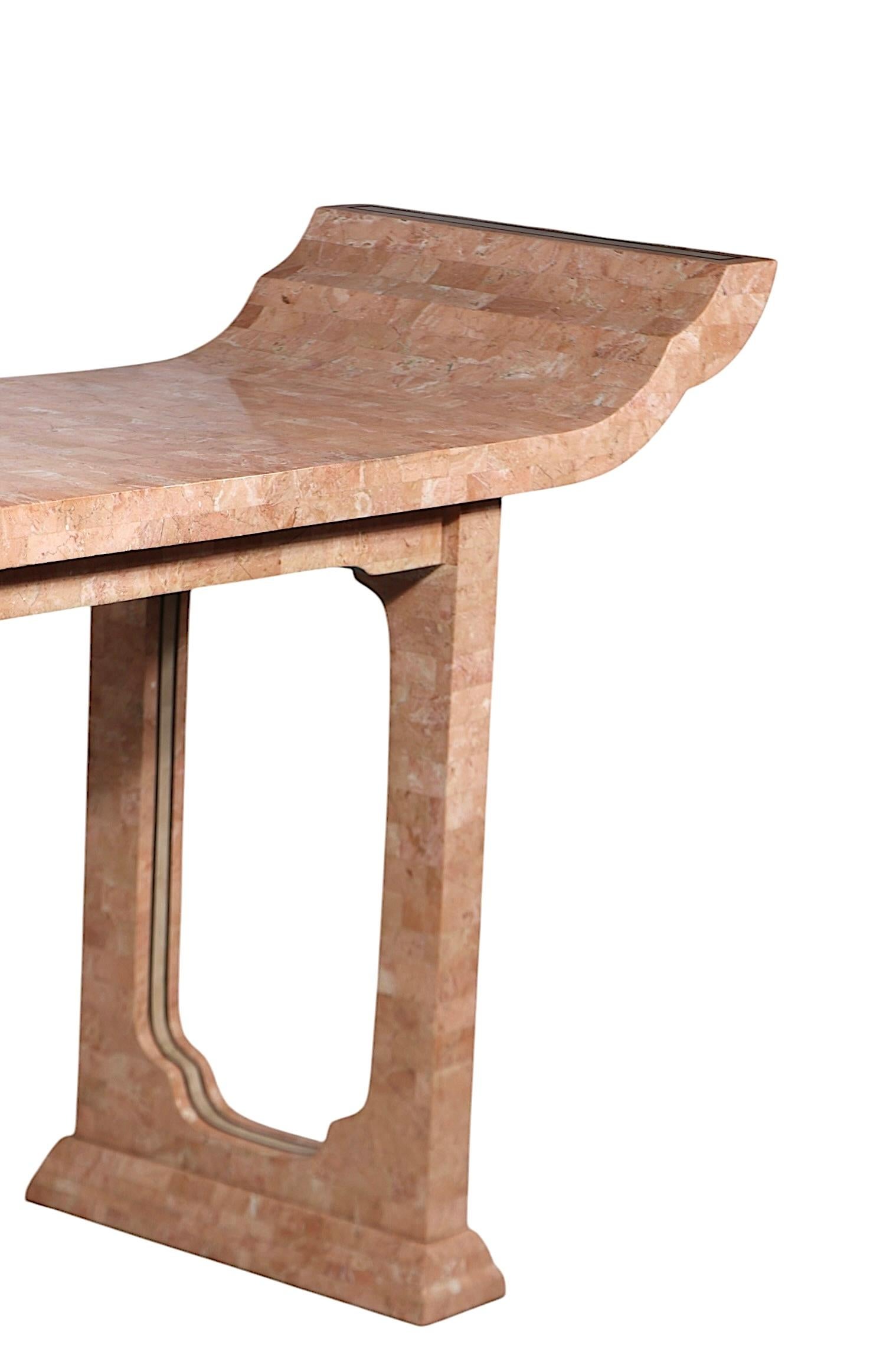 Alter Table Form Console Table by Maitland Smith For Sale 13
