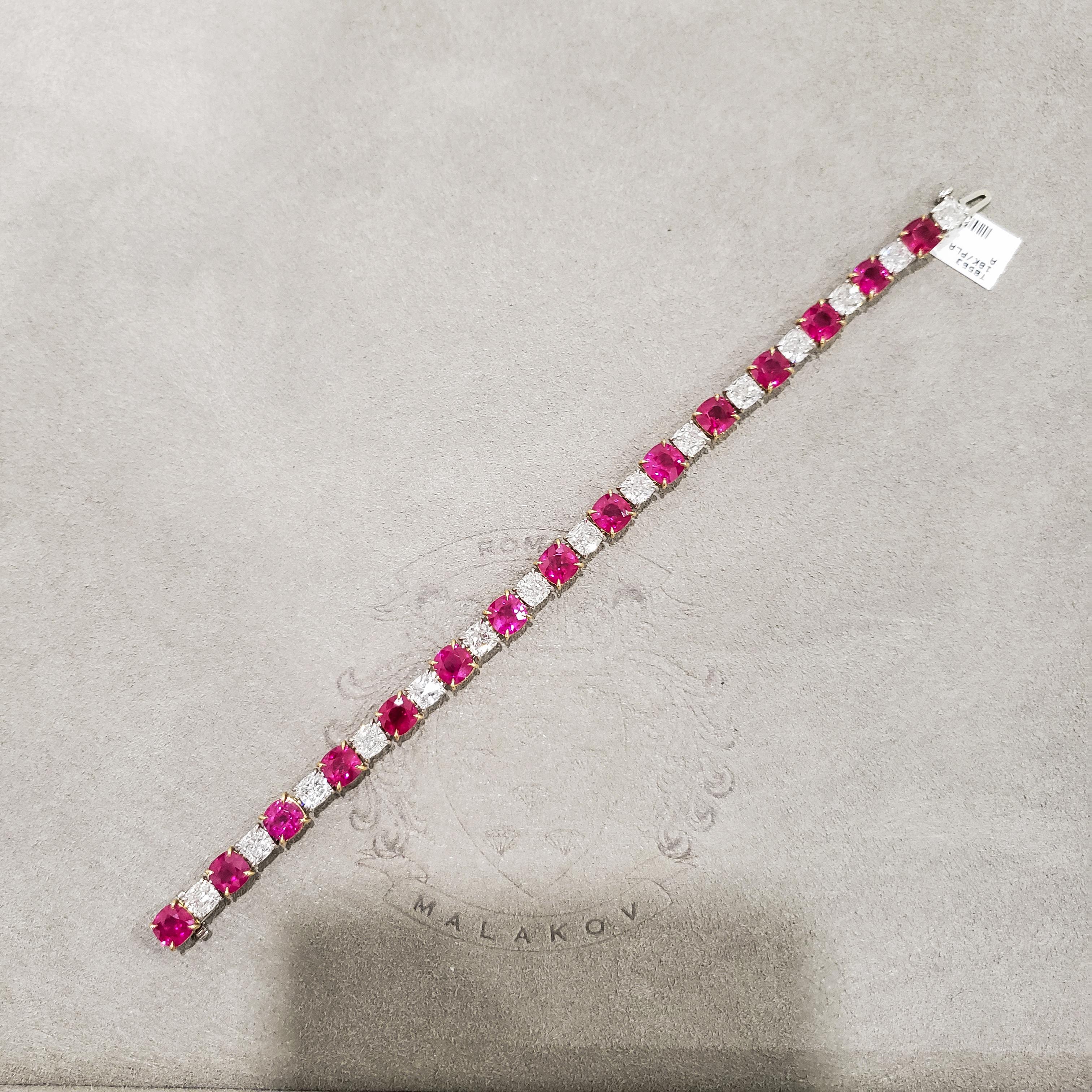 ruby tennis bracelet